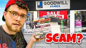 Is Goodwill's Video Game Store a Scam?
