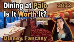 Disney Cruise Palo Dinner Review | Disney Fantasy 2022