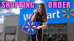 My First Walmart Spark SHOPPING Order!