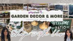 MUST 👀SEE -Garden 🌿Decor & More + AMAZING 💰PRICES!!! Pop 💜Shelf-Shop with Us