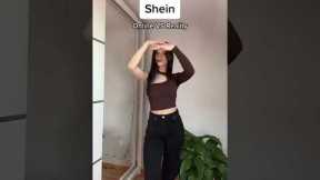 SHEIN online vs reality try on haul 😳 SHEIN HAUL #shorts