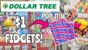 Fidget Toy Shopping at Dollar Tree! 🤑 THEY HAVE POP ITS *NO BUDGET FIDGET SHOPPING SPREE*
