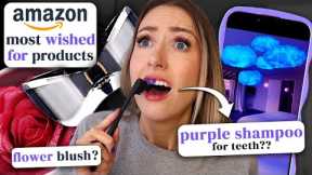 I Bought AMAZON'S MOST WISHED FOR Products: what's ACTUALLY worth buying??