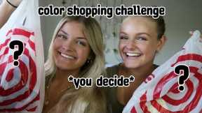 Color Shopping Challenge - You Decide