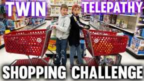 Twin Telepathy Shopping Challenge!