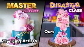 MASTERCLASS vs DISASTERCLASS | Grocery Store Wedding Cake feat.@TheIcingArtist