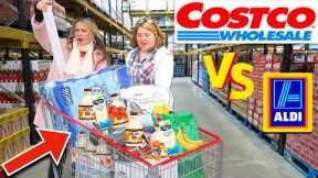 COSTCO vs ALDI price comparison IS COSTCO ACTUALLY CHEAPER? food haul