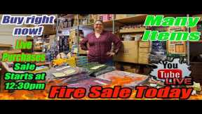 Live Fire Sale Clothing, Jewelry, Toys, Fudge Vintage and more --Online Re-seller