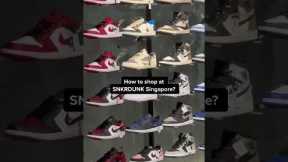 #shorts How to shop at SNKRDunk Singapore?