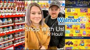 Black Friday Walmart Haul! Shop With Me! Christmas Gifts & Groceries!