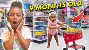 SURPRISING OUR BABY WITH a TOY SHOPPING SPREE! SHE WENT CRAZY 😱 | The Winning Fam