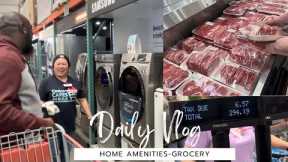 VLOG- LETS SHOP || COSTCO|| NEW HOME AMENITIES || GROCERY DEALS AND MORE!!