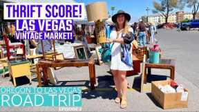 THRIFTING LAS VEGAS VINTAGE MARKET! Thrift With Me At The Best Vintage Mall In Las Vegas! + Goodwill