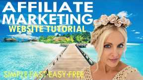 How To Make An Affiliate Marketing Website ~ 2023 ~ Make $21,000 A Month Passive Income