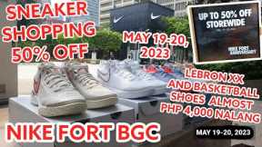 SALE! SALE! SALE! Sneaker Shopping 50% Off at Nike Fort BGC First Year Anniversary | May 19-20, 2023