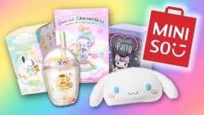 BUYING ONLY SANRIO AT MINISO! (Shop with me, Unlimited Budget)
