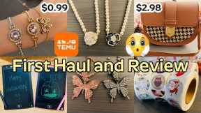2022 TEMU First Impression, Review and Haul | US Online Shopping | Very Inexpensive