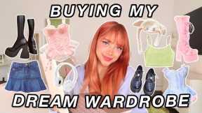 buying my DREAM WARDROBE + SUPER CUTE clothing haul