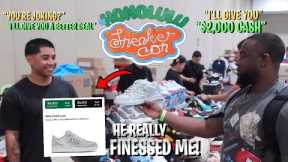 I GOT FINESSED BY HAWAIIAN RESELLER’S *$20,000 CASHOUT AT SNEAKER CON HAWAII*