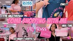 COME SHOPPING WITH ME AT ROSS ♡ | store walkthrough (clothing, shoes, beauty, + haul at the end!!)