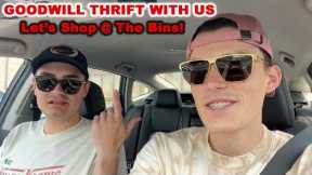 Let's Shop The Bins!! Thrift With Us at the Goodwill Outlet!