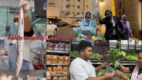 Grocery shopping vlog in Qatar || 🛒🥬🍇🥦LuLu binmomud ||  Shopping with family Qatar Vlog 🇳🇵🇶🇦