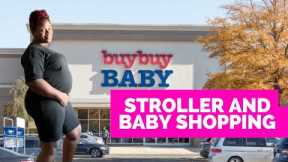 Stroller and Baby Shopping at Buy Buy Baby Vlog| My Pregnancy  Vlog| Stroller for $999 🤔