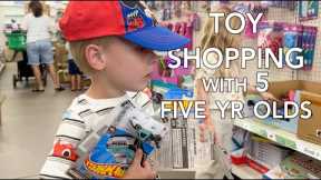 Toy Shopping With Five 5-Year-Olds