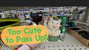 Too Cute to Pass Up! - Shop Along With Me - Goodwill Thrift Store