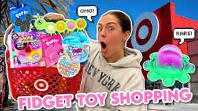 Fidget Toy Shopping At Target + Store Bought Slime Shopping💰🌈