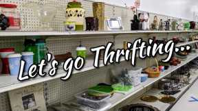 Let's Go Thrifting at Goodwill Today+My Small Kitchen Home Thrift Haul-January 2021