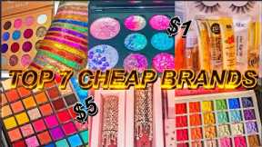 TOP 7 AFFORDABLE MAKEUP BRANDS 2020 👑  TO BUY CHEAP MAKEUP ONLINE 👑   baddie on a budget