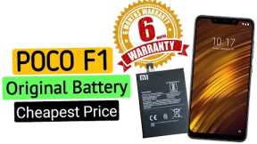 Original Battery For POCO F1 |  POCO F1 Battery Buy Online Cheap Price | POCO F1 Battery