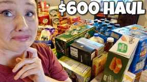 First Grocery Haul of 2023 | LARGE FAMILY GROCERIES
