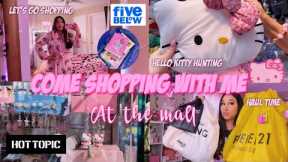 COME SHOPPING WITH ME AT THE MALL ♡ | hello kitty hunting + haul at the end