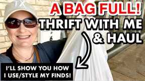 THE BEST LUCK THRIFTING & I’M NOT AT GOODWILL * THRIFT WITH ME & HAUL * HOW TO STYLE THRIFTED DECOR