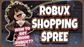 450K ROBUX SHOPPING SPREE!!🎀✨ (HOW TO GET MORE ROBUX??🤑)