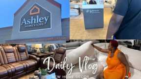 VLOG-DISCRIMINATED AT ASHLEY FURNITURE|| WE ARE MOVING|| SHOPPING FOR NEW HOME DECOR||