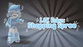 1.6k Robux Shopping Spree