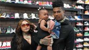 Blueface Takes Baby Mama Shopping For Sneakers At COOLKICKS