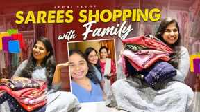 Saree shopping with family || Budget friendly saree shopping in Hyderabad || Wedding season