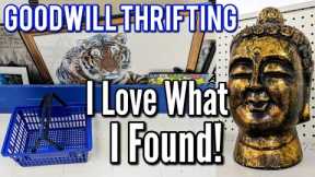 Thrift with Me at Goodwill + My Intentional Haul | Thrifting in 2023 | Home Decor Thrifter