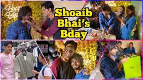 Shoaib bhai’s birthday celebration | gift shopping for bhai | family vlog | abhishek singh