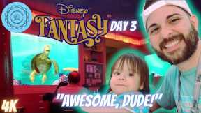 Day 3 Disney Fantasy Cruise! | Animator's Palate, Cove Cafe and more!
