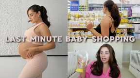 VLOG♡  Last Minute Baby Shopping For the Twins! 34 WEEKS PREGNANT