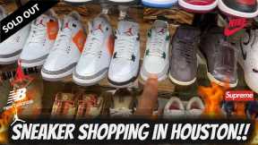 *MUST WATCH* SNEAKER SHOPPING IN HOUSTON TEXAS!! TONS OF HEAT PAST & RECENTLY RELEASED SNEAKERS!!