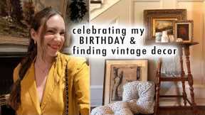 celebrating my BIRTHDAY & finding vintage decor | XO, MaCenna Vlogs