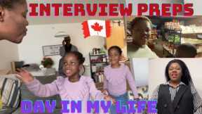 A Day in my life in Canada: Interview +interview Grocery Shopping + 9 to 5 Job + Cooking