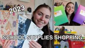 BACK TO SCHOOL supplies shopping & haul 2023 *college edition*