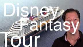 Disney Fantasy Review - Full Cruise Ship Tour  - Disney Cruise Line